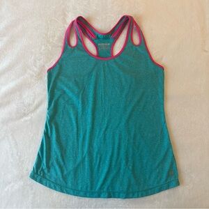 Layer 8 Racerback Athletic Tank Top with Cutouts